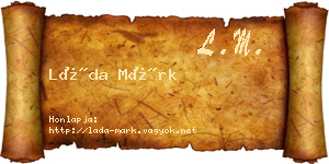 Láda Márk névjegykártya